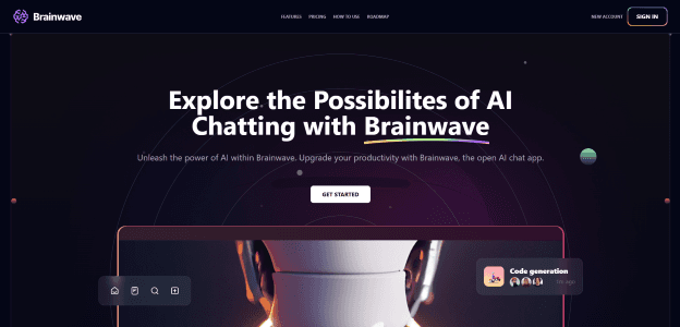 Branwave AI Landing Page